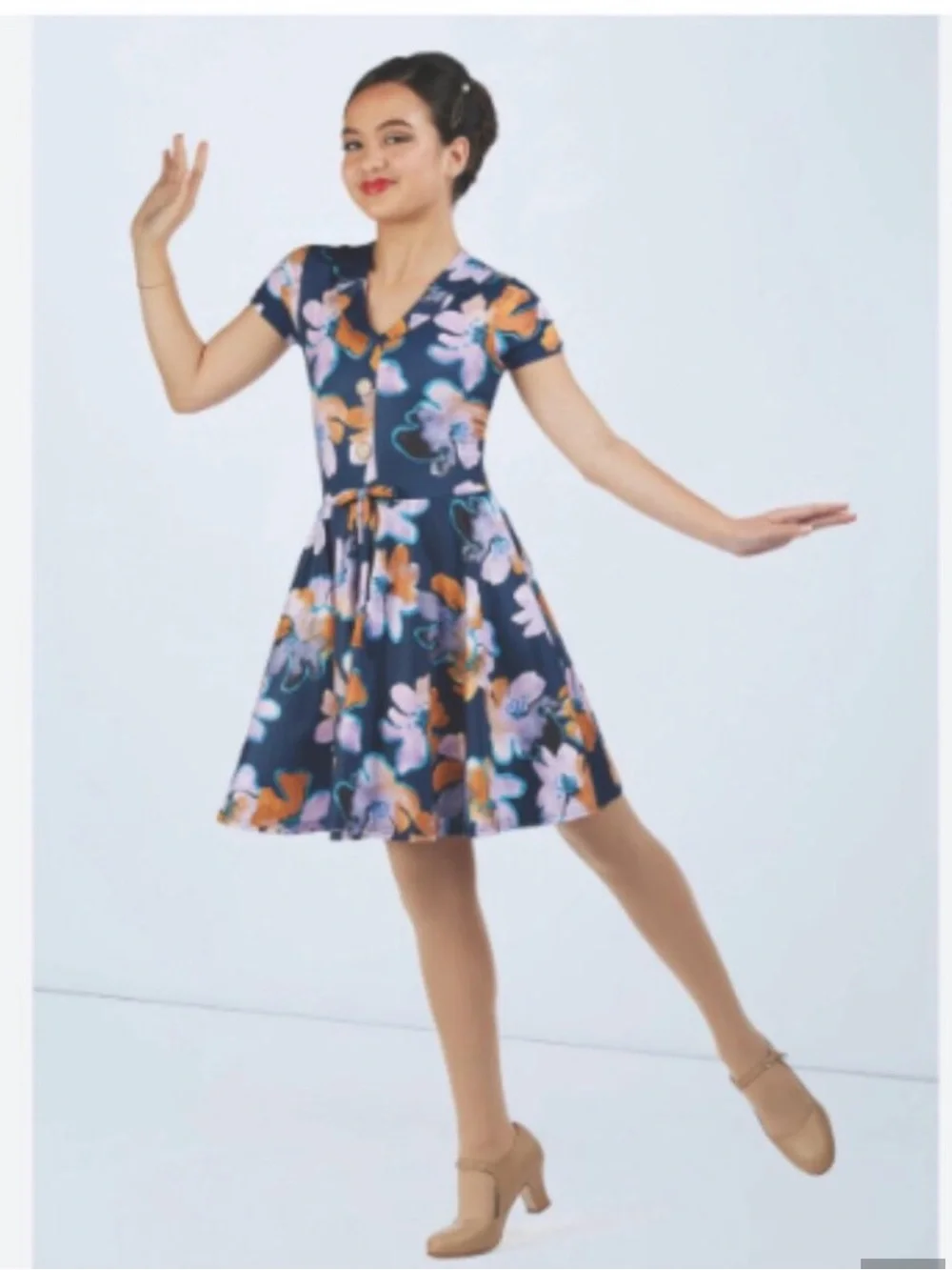 Weissman “Take the A Train” in Navy Floral